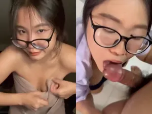 Nữ sinh mút chuối đá trứng cút điêu luyện