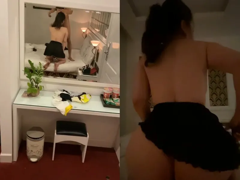 Nện má đơn thân vú to mông to cực phẩm